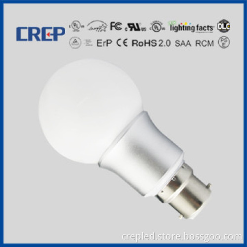 a19 6w 9w clear omni-directional led ul bulb dimmable